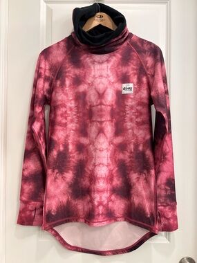 Eivy Icecold Top Pink Tie-Dye Pullover Tunic